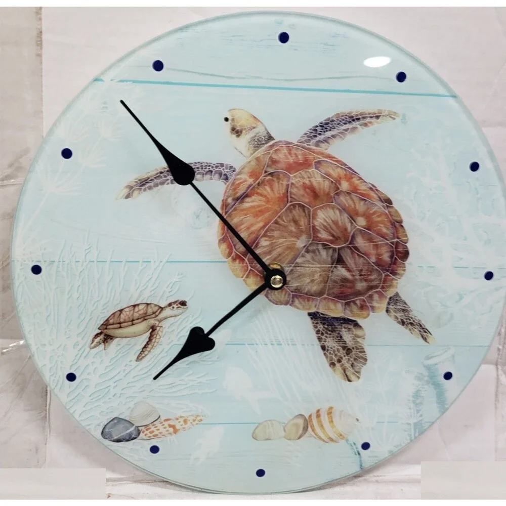 Glass Decorative Wall Clock, 12